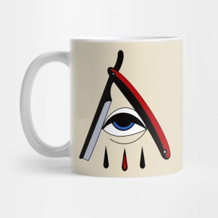 Razor Eye Tattoo Mug